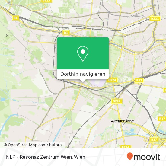 NLP - Resonaz Zentrum Wien Karte