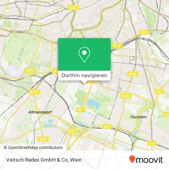 Veitsch-Radex GmbH & Co Karte