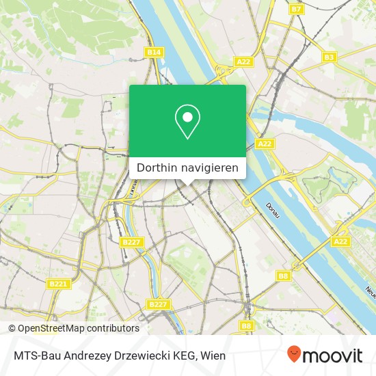 MTS-Bau Andrezey Drzewiecki KEG Karte