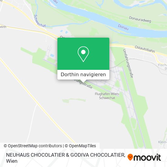 NEUHAUS CHOCOLATIER & GODIVA CHOCOLATIER Karte