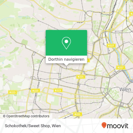 Schokothek/Sweet Shop Karte