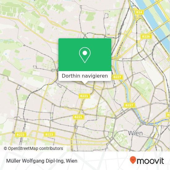 Müller Wolfgang Dipl-Ing Karte