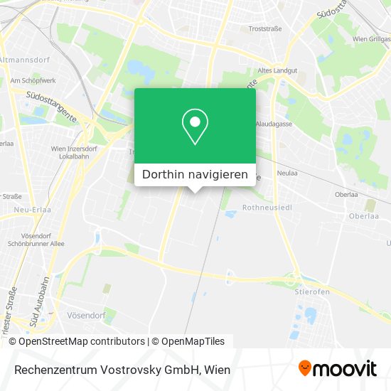 Rechenzentrum Vostrovsky GmbH Karte