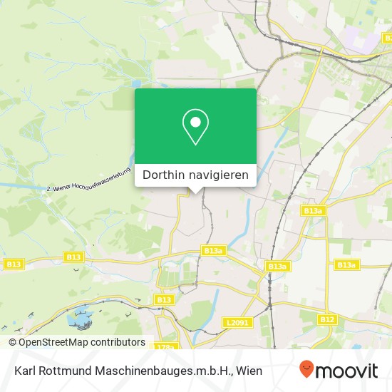 Karl Rottmund Maschinenbauges.m.b.H. Karte