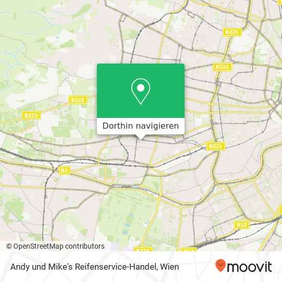 Andy und Mike's Reifenservice-Handel Karte