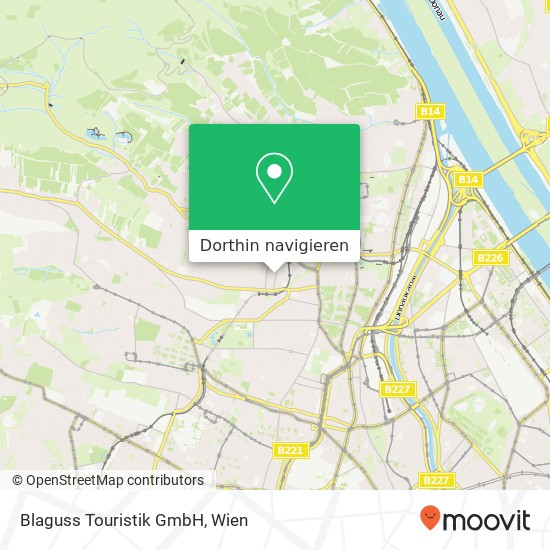 Blaguss Touristik GmbH Karte