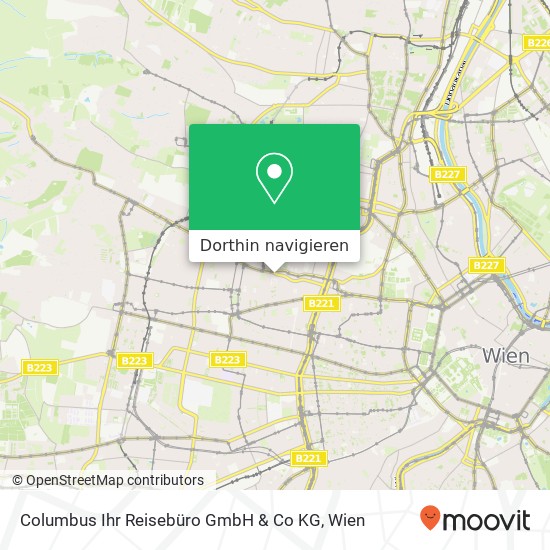 Columbus Ihr Reisebüro GmbH & Co KG Karte