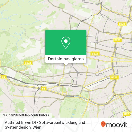 Authried Erwin DI - Softwareentwicklung und Systemdesign Karte