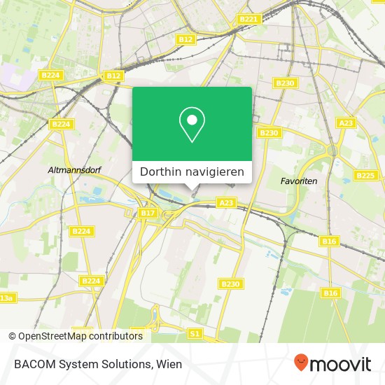 BACOM System Solutions Karte