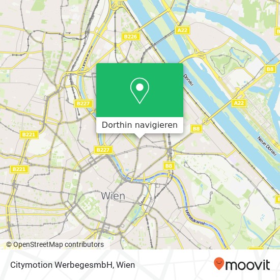 Citymotion WerbegesmbH Karte