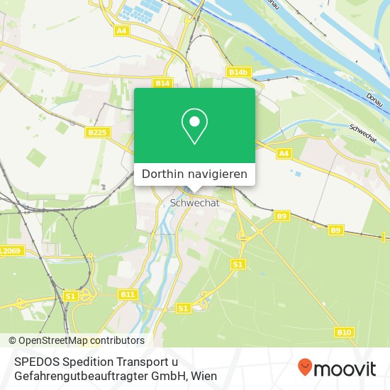 SPEDOS Spedition Transport u Gefahrengutbeauftragter GmbH Karte