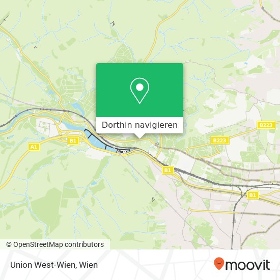 Union West-Wien Karte