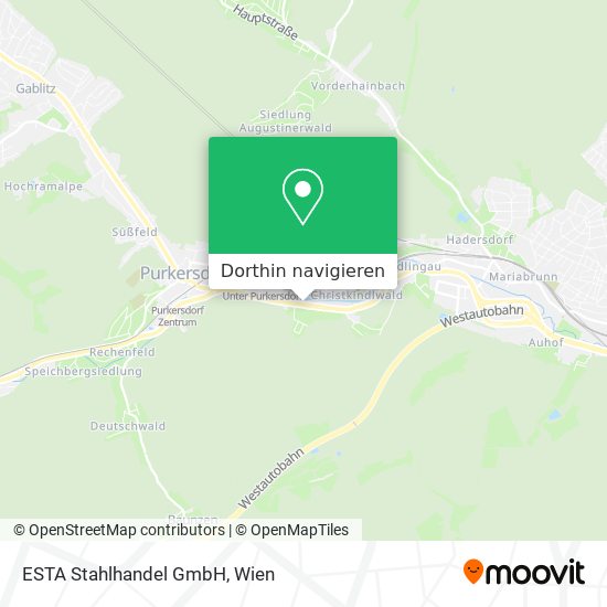ESTA Stahlhandel GmbH Karte