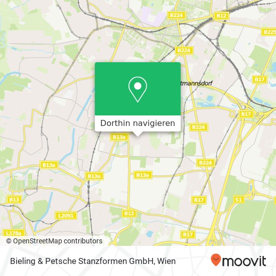 Bieling & Petsche Stanzformen GmbH Karte