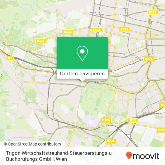 Trigon Wirtschaftstreuhand-Steuerberatungs-u Buchprüfungs GmbH Karte