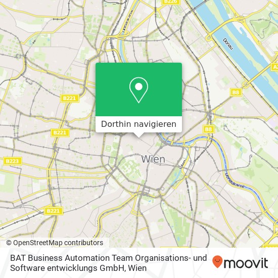 BAT Business Automation Team Organisations- und Software entwicklungs GmbH Karte