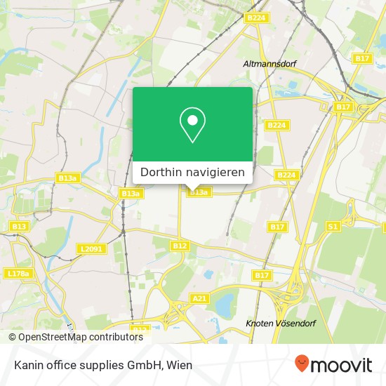 Kanin office supplies GmbH Karte