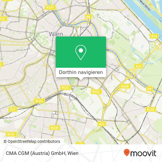 CMA CGM (Austria) GmbH Karte