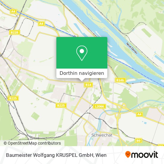 Baumeister Wolfgang KRUSPEL GmbH Karte