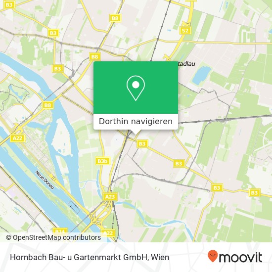 Hornbach Bau- u Gartenmarkt GmbH Karte