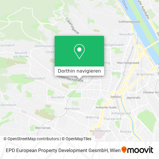 EPD European Property Development GesmbH Karte