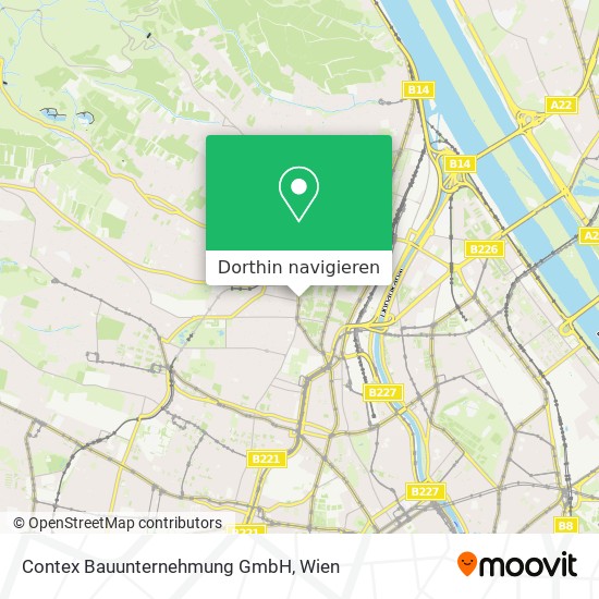 Contex Bauunternehmung GmbH Karte