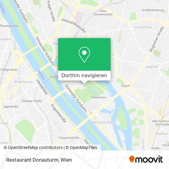 Restaurant Donauturm Karte