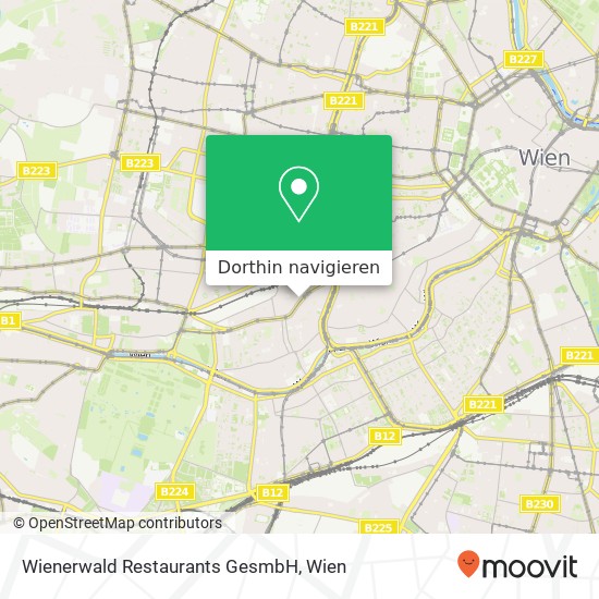 Wienerwald Restaurants GesmbH Karte
