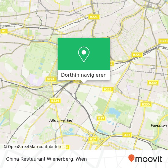 China-Restaurant Wienerberg Karte