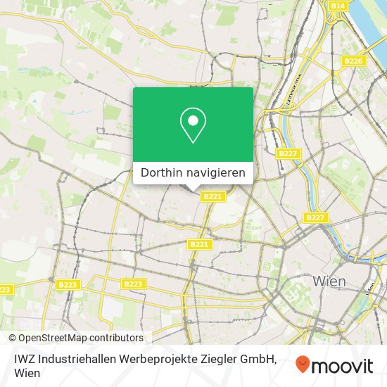 IWZ Industriehallen Werbeprojekte Ziegler GmbH Karte