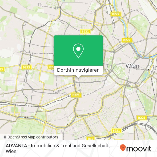 ADVANTA - Immobilien & Treuhand Gesellschaft Karte