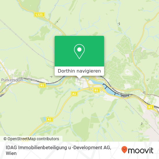 IDAG Immobilienbeteiligung u -Development AG Karte