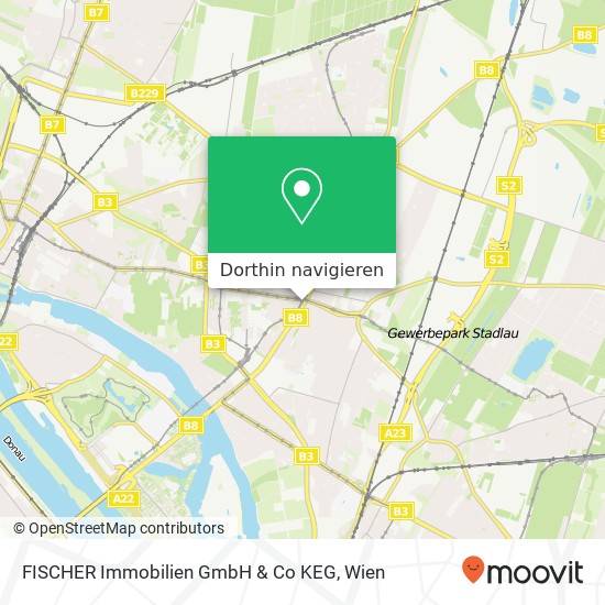 FISCHER Immobilien GmbH & Co KEG Karte