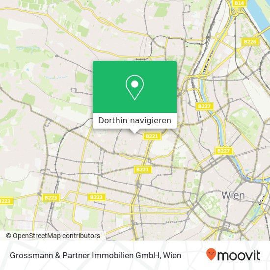 Grossmann & Partner Immobilien GmbH Karte