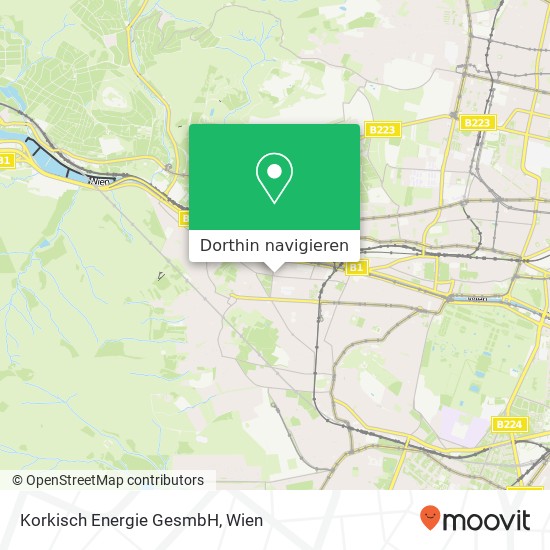 Korkisch Energie GesmbH Karte