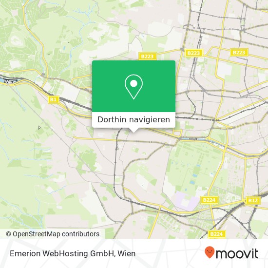 Emerion WebHosting GmbH Karte