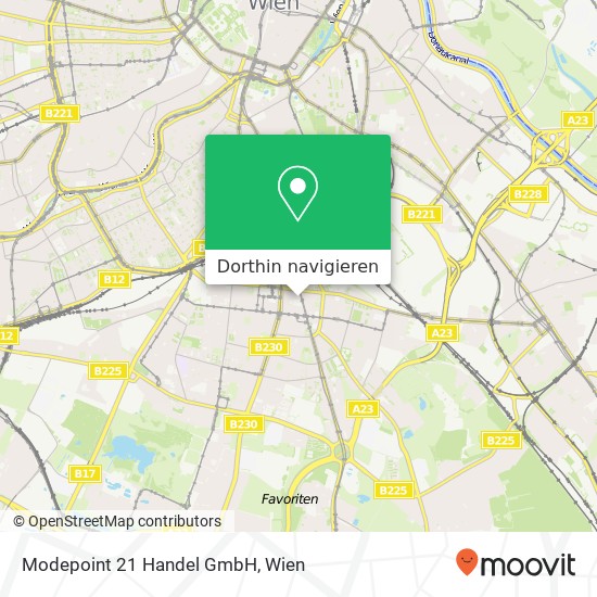 Modepoint 21 Handel GmbH Karte