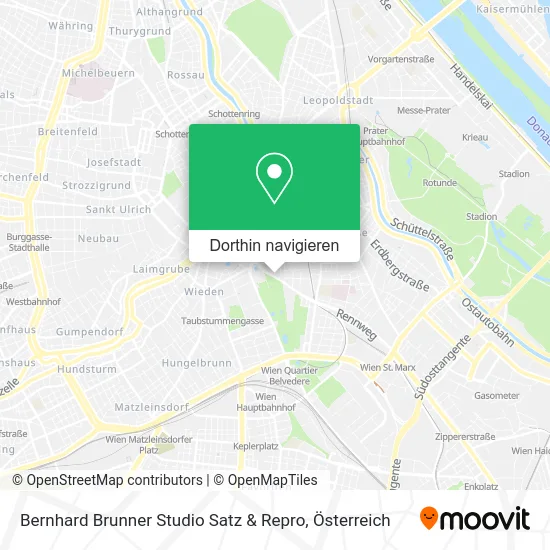 Bernhard Brunner Studio Satz & Repro Karte