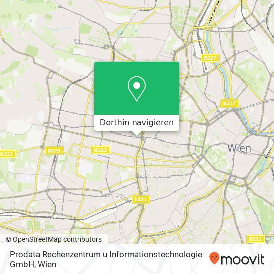 Prodata Rechenzentrum u Informationstechnologie GmbH Karte