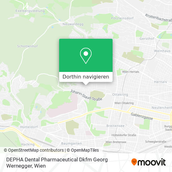 DEPHA Dental Pharmaceutical Dkfm Georg Wernegger Karte