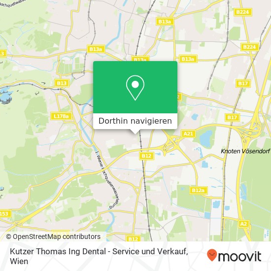 Kutzer Thomas Ing Dental - Service und Verkauf Karte