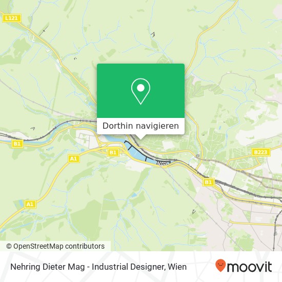 Nehring Dieter Mag - Industrial Designer Karte