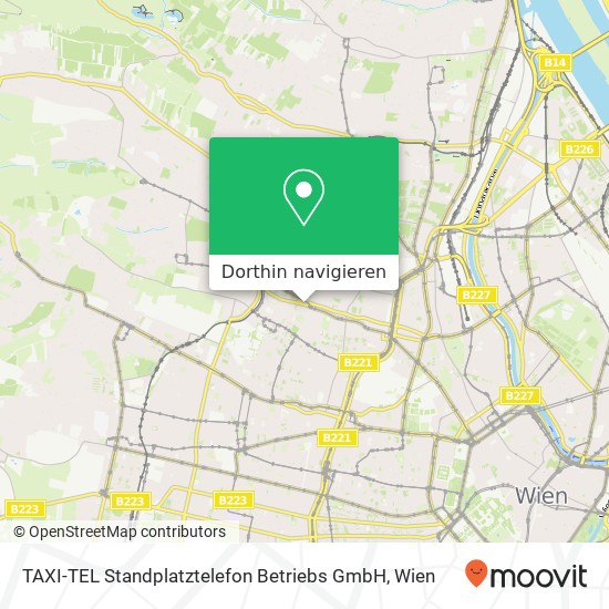 TAXI-TEL Standplatztelefon Betriebs GmbH Karte