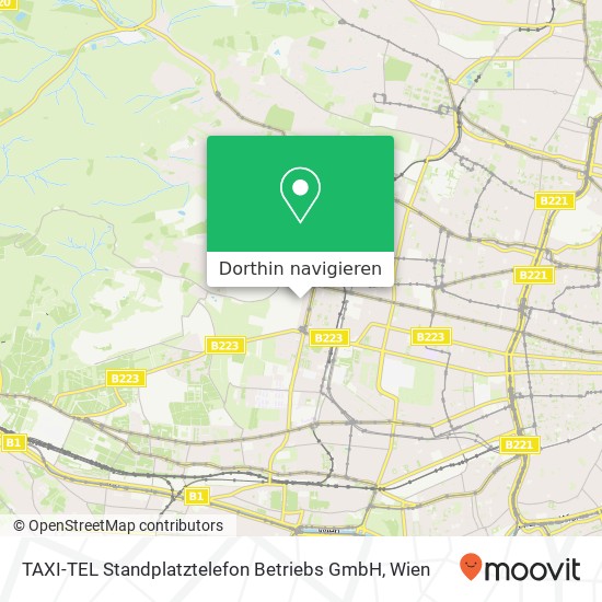 TAXI-TEL Standplatztelefon Betriebs GmbH Karte