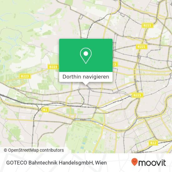 GOTECO Bahntechnik HandelsgmbH Karte