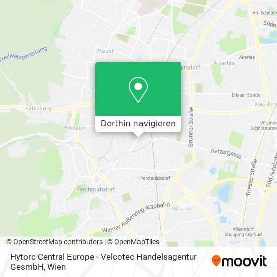 Hytorc Central Europe - Velcotec Handelsagentur GesmbH Karte