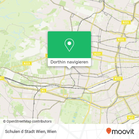 Schulen d Stadt Wien Karte