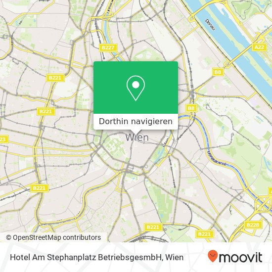 Hotel Am Stephanplatz BetriebsgesmbH Karte