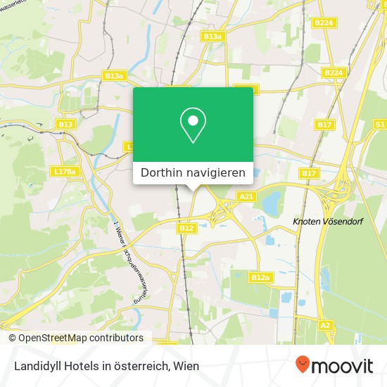 Landidyll Hotels in österreich Karte