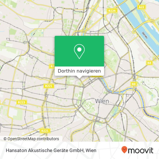 Hansaton Akustische Geräte GmbH Karte